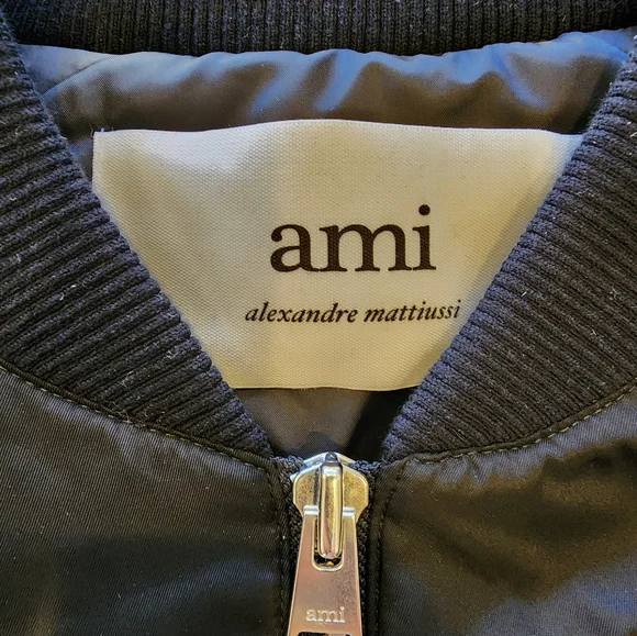 Ami Paris Alexandre Mattiussi Bomber Jacket XL NWT - Picture 3 of 7